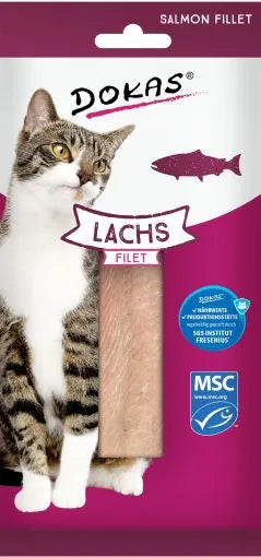 Dokas Cat 100% delikates Lachsfilet 22g