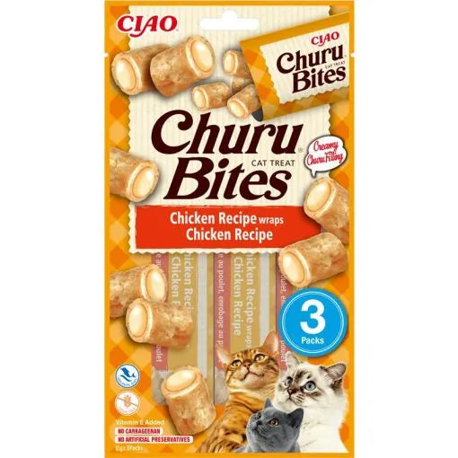 Inaba Cat Churu Bites Chicken 3 x 10g