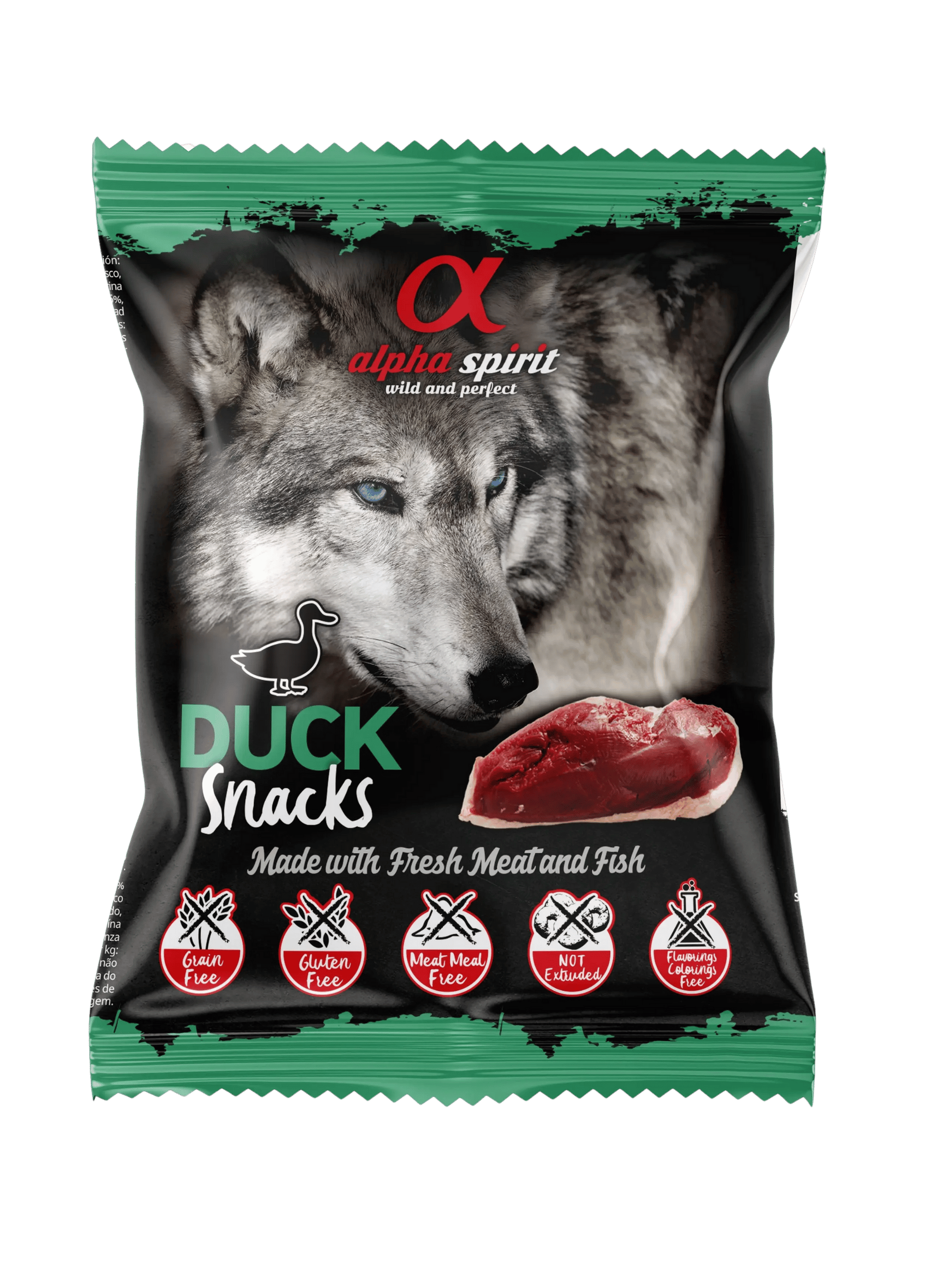Alpha Spirit Dog Snack Ente – 50 g