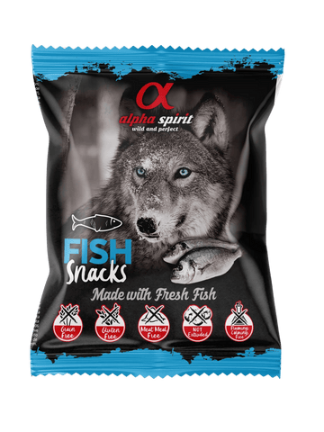 Alpha Spirit Dog Snack Fisch – 50 g