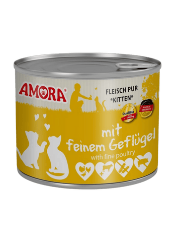 Amora Cat – Fleisch Pur Kitten mit Geflügel