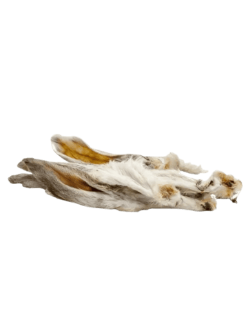 Classic Dog Kaninchenohren mit Fell - 100g
