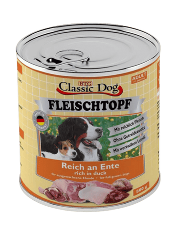 Classic Dog – Fleischtopf Adult Ente