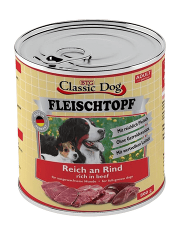 Classic Dog – Fleischtopf Adult Rind