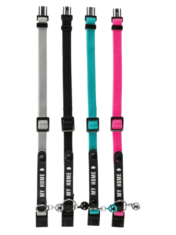 Trixie – Katzenhalsband mit Adresslasche Nylon