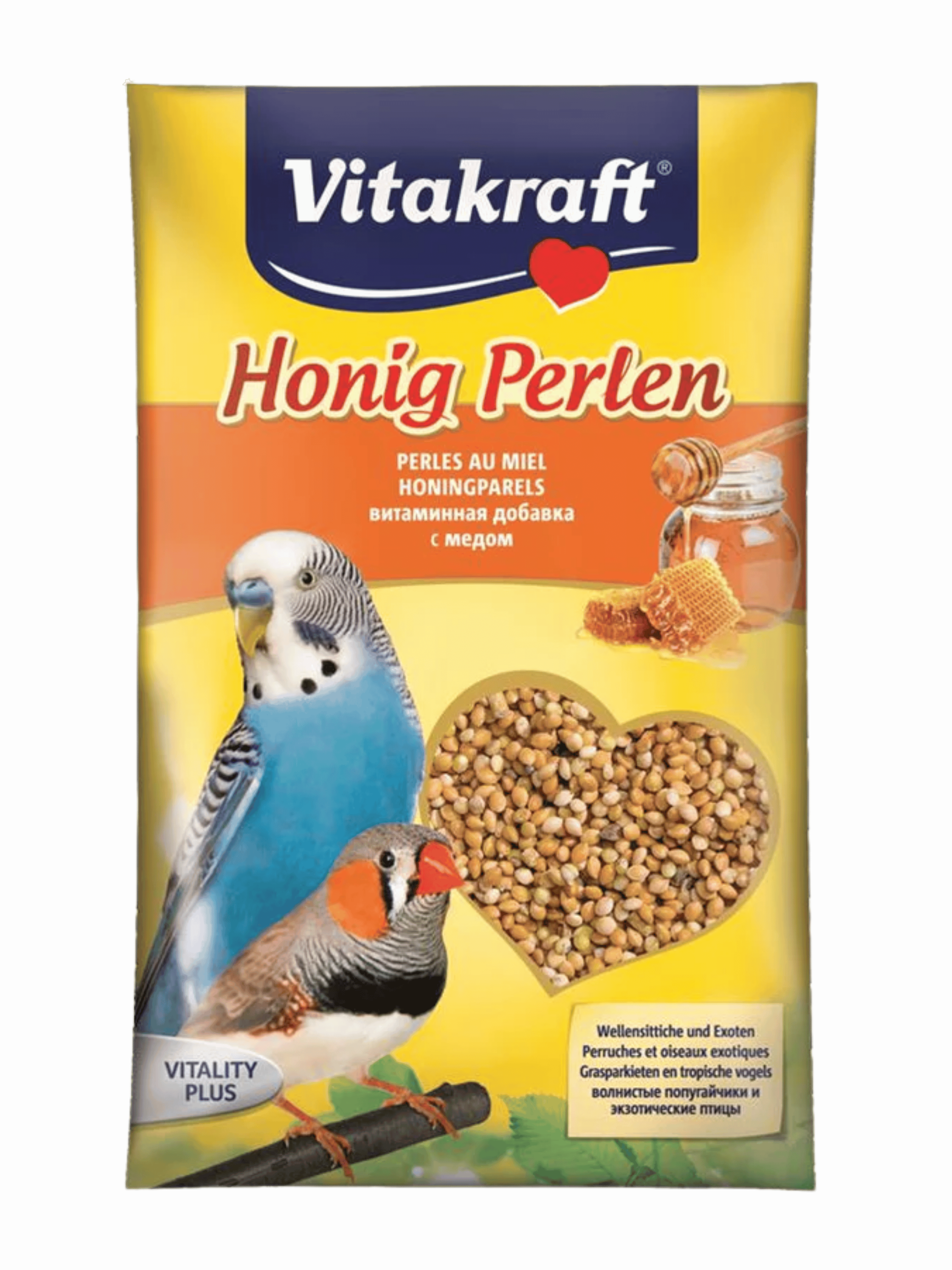 Vit Bird – Honig Perlen Sittiche
