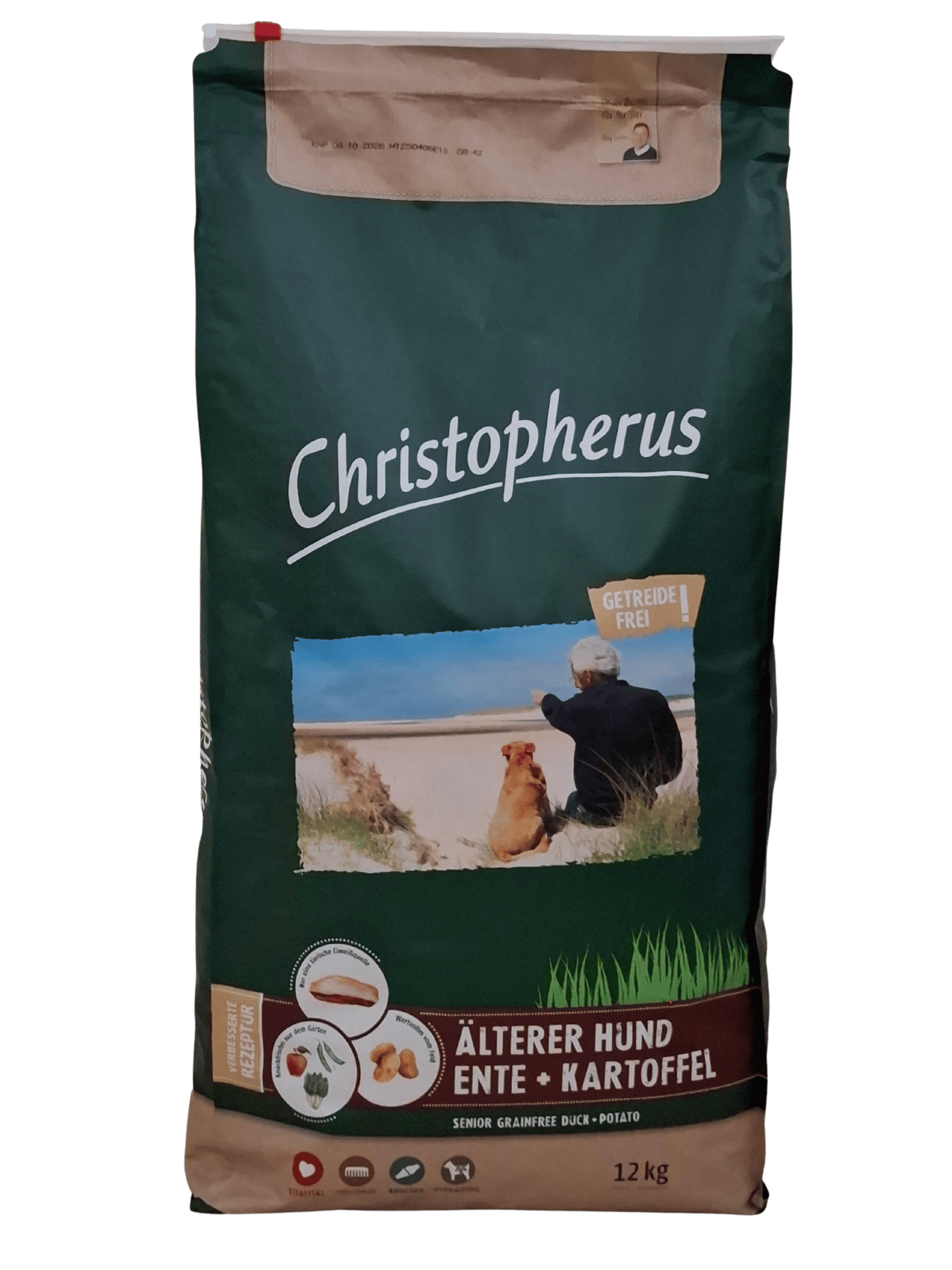 Glückliche Schnauze Ente & Kartoffel Rezept für ältere Hunde – schonend & lecker