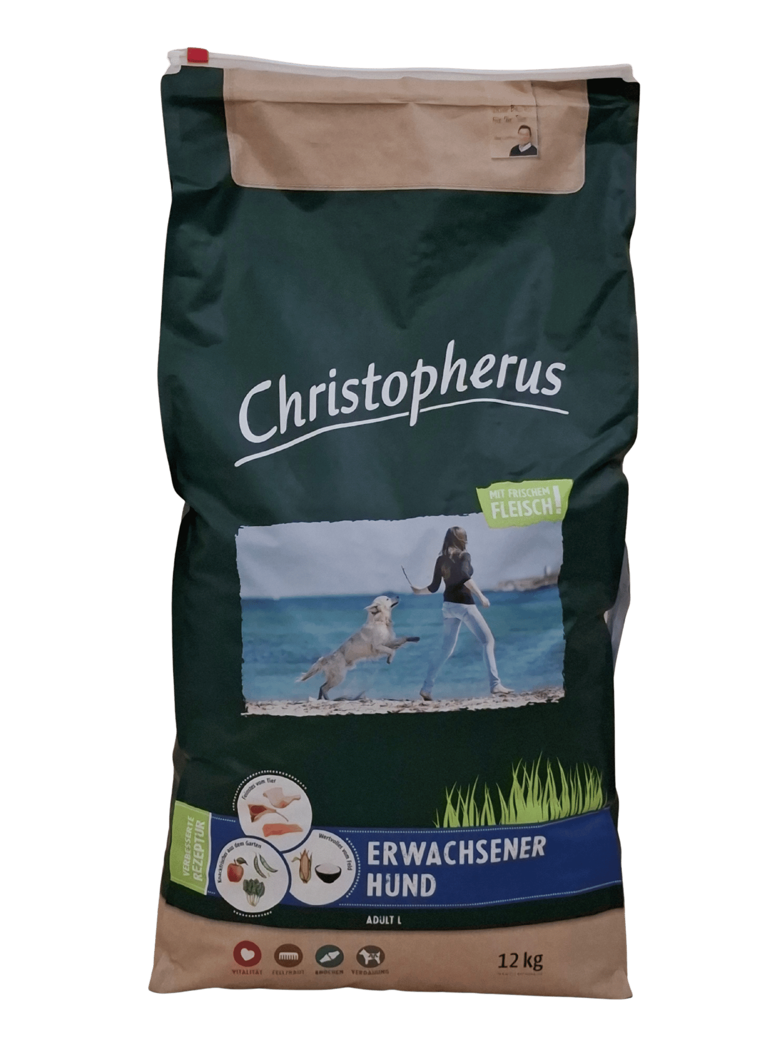 Glückliche Schnauze Premium-Trockenfutter für erwachsene Hunde